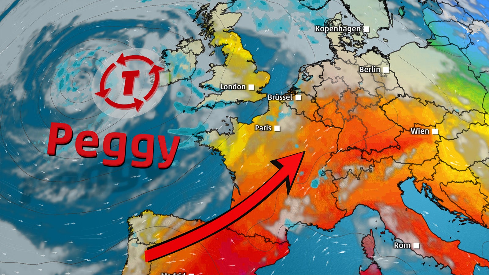 Sturm Peggy bringt bis zu 30 Grad! Videos from The Weather Channel